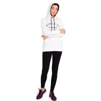 Beyaz Baskılı Sweatshirt G1071-2