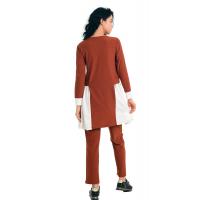 Büzgülü Pantolonlu Tunik Takım,G1050-1