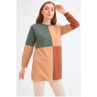 Bloklu Renk Sweatshirt G1153