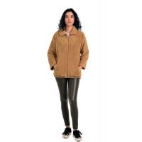 Hardal Uzun Peluş  Sweatshirt G1002-1