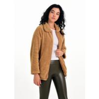 Hardal Uzun Peluş  Sweatshirt G1002-1