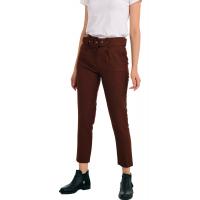 Kahve Yüksek Bel Kışlık Havuç Pantolon G1043-2