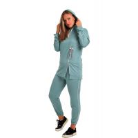Kapüşonlu İkili Tunik Takım G1004-1