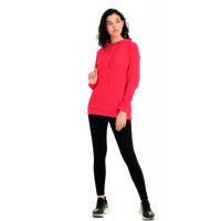 Kırmızı Kanguru Cepli kapüşonlu Petek Desenli Tarz Sweatshirt G1023-3