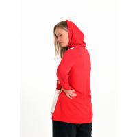 Kırmızı Trend Kapüşonlu Sweatshirt G1033-2