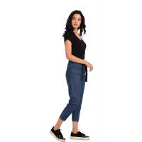 Mom pileli Kot Pantolon G1055