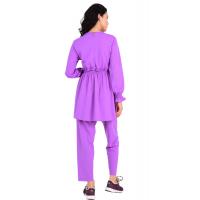 Büzgülü İkili Tunik Takım G1082-1