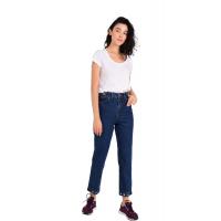 Mavi Yüksek Bel Jeans Pantolon G1037-1