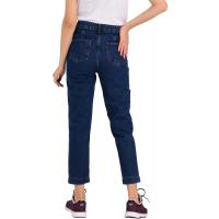 Mavi Yüksek Bel Jeans Pantolon G1037-1