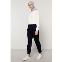 Mom Siyah Jeans  Pantolon G1109