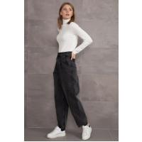 Pamuk Pileli Denim Pantolon G1120