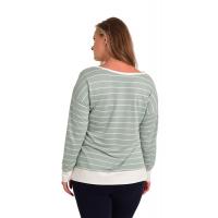 Çizgili Sweatshirt G1034-2