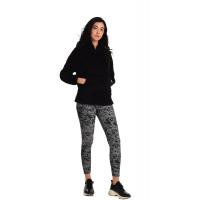 siyah polar sweatshirt G1001-2