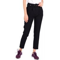 Siyah Yüksek Bel Pileli Pantolon G1043-1