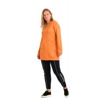 Turuncu Zarif Tunik Sweatshirt G1035-2
