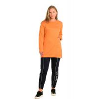 Turuncu Zarif Tunik Sweatshirt G1035-2