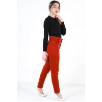 Yüksek Bel Lastikli Pantolon G1119
