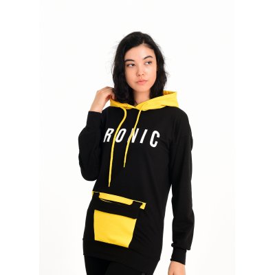 Siyah Kapüşonlu Sweatshirt G1020-2
