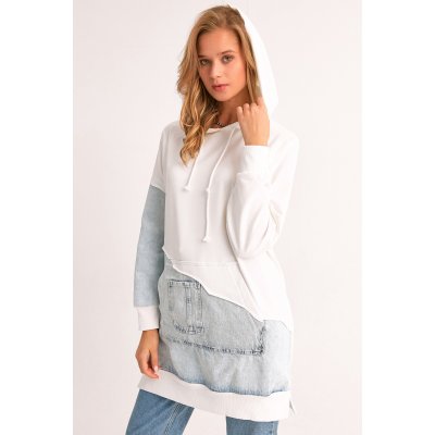Kot Detaylı Sweatshirt G1154