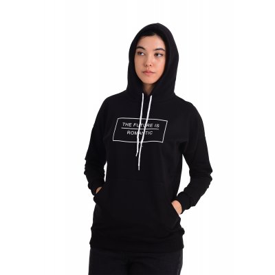 Siyah Kapüşonlu Sweatshirt G1006-2