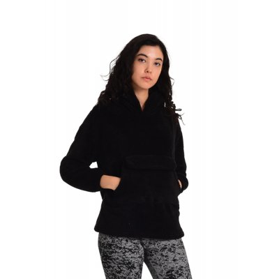siyah polar sweatshirt G1001-2