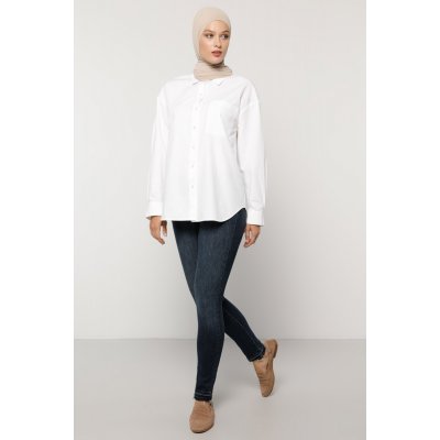 Siyah Skinny Denim Pantolon G1111