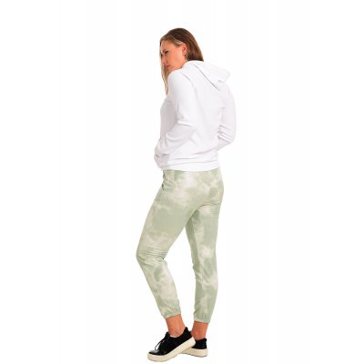 Yeşil Batik Desenli Eşofman Altı G1012