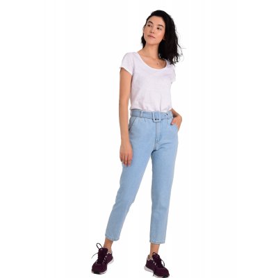 Yüksek bel boyfriend pantolon-G1057-2